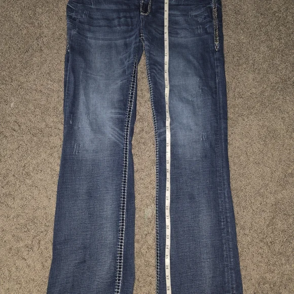 Rock Revival Blue Boot Cut Jeans - Picture 2 of 5